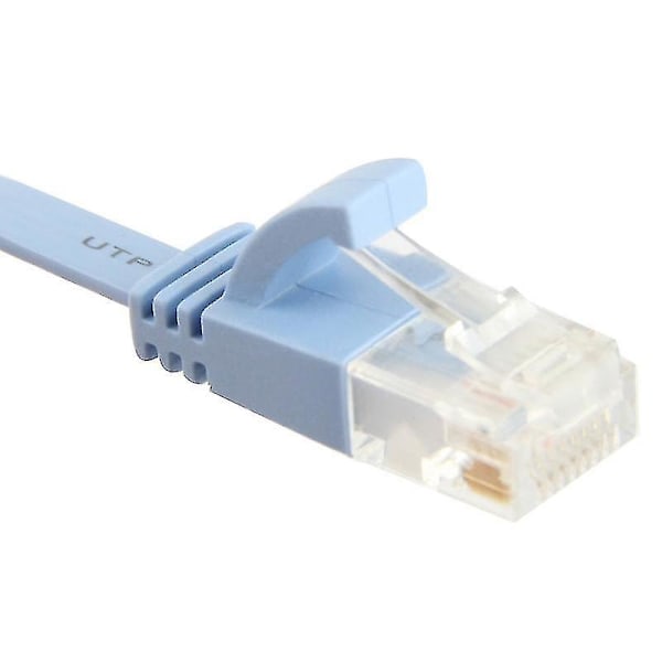 Cat6 Ultra-Thin Flat Ethernet Network Lan-kabel, Längd: 10M