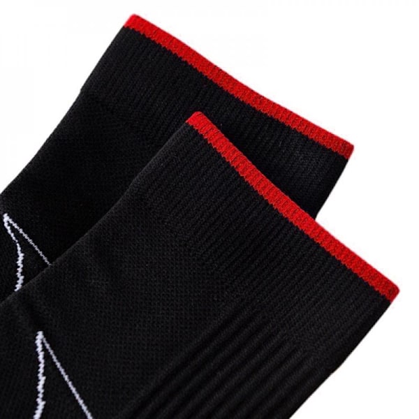 Unisex Ankelstrumpor med Kompression - S / M - Svart Svart S