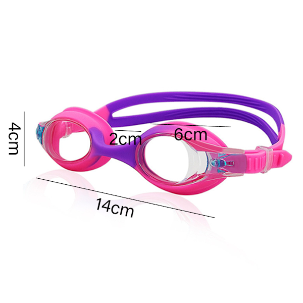 Barn Snorkel Simmask, Barn Dykmask Anti-Dimma Simglasögon