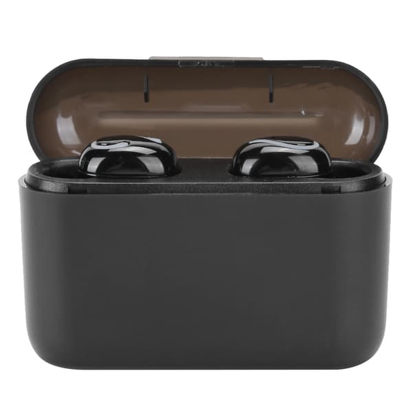 Q32 Digital Display Compartment TWS Bluetooth5.0 Headset Sports In-ear Earphone Headphoneblack