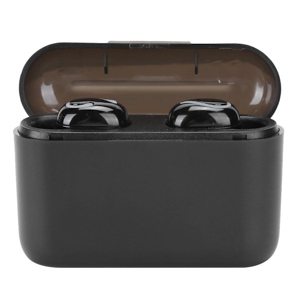 Q32 Digital Display Fack TWS Bluetooth5.0 Headset Sport In-ear Hörlurar Hörlursvart