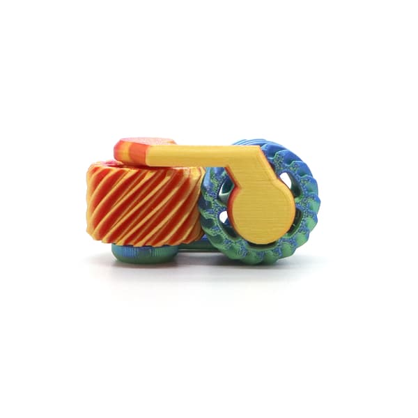 Fidget Spinner – 3D-printet fingerhjul, stressbold, minitoboggan