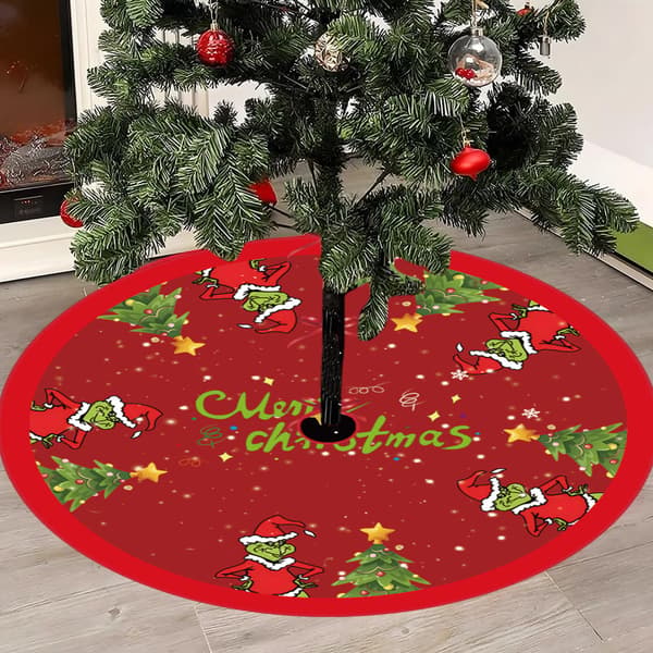 Julgransfot 90cm Julgransmatta Julgranskrage