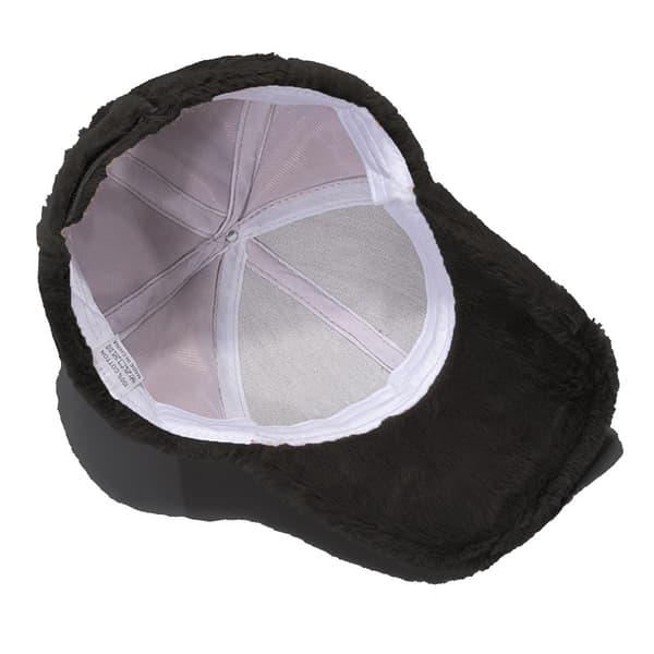 Vinterbaseballcaps for kvinner, lammeull, ensfarget, varm baseballcaps for utendørs reiser