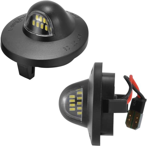 2 stk. LED Vanntett Feilfri Canbus Skiltlys, Digita