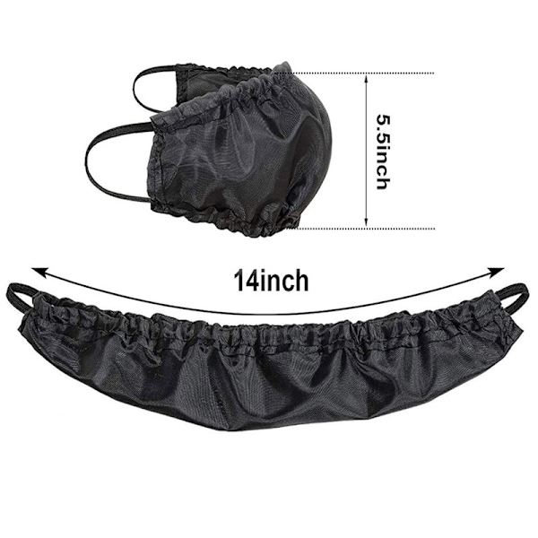 2 pcs. Beard Bandana for Men - Beard Protector, Beard Cover, Beard Pocket