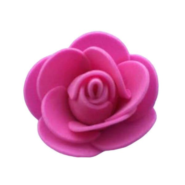 3.5cm Artificial Roses, 100-pack, DIY Foam Flower Buds, Decoration Material