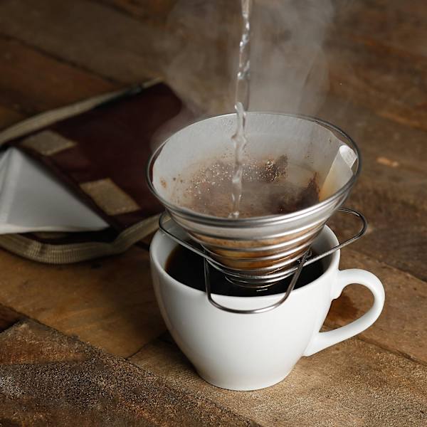 1 st hopfällbart återanvändbart kaffefilter permanent kaffefilter