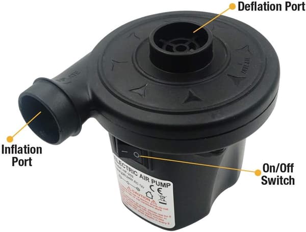 220-240V/150W Elektrisk Luftpump för Uppblåsbar Plaskpool (Europeisk modell)