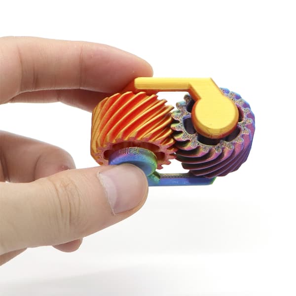 Fidget Spinner – 3D-printet fingerhjul, stressbold, minitoboggan