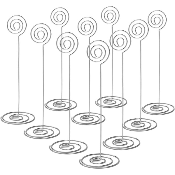 Korthållare - 10 st 8,6 tum höga bordskorthållare bordsnummer