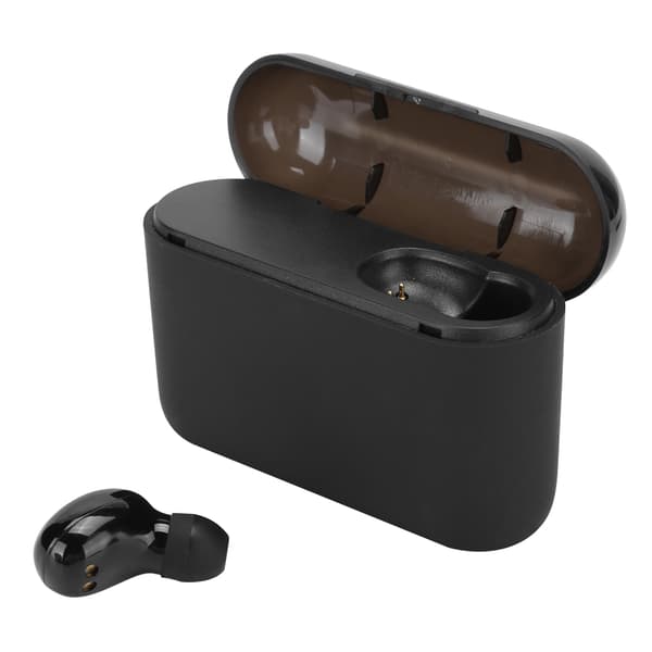 Bärbart Monauralt U-format Bluetooth 5.0 Headset Sport Trådlös Hörlur Hörlursvart