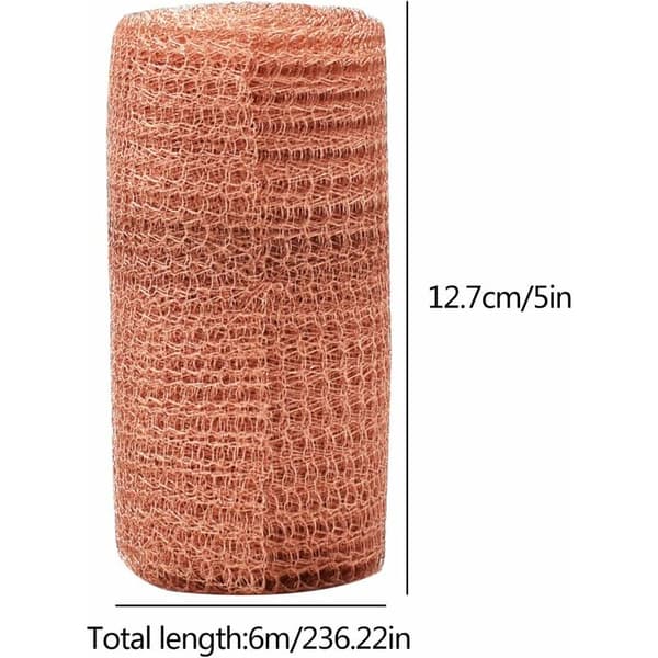 Promotion Högkvalitativ Gnagarnät, 100% Koppar Anti Snigel Snigel