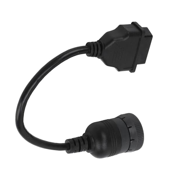 Lastebil Diagnose Grensesnitt Adapter 16 Pin OBD2 9 Pin Adapterkabel Bildiagnoseverktøy