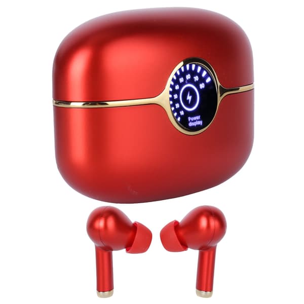 Q1 Trådløse Bluetooth-hodetelefoner med displayetui Ekte trådløse stereohodetelefoner Bærbart HiFi Bluetooth-headset