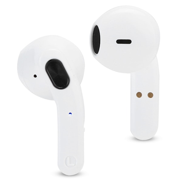 Bluetooth 5.0 Trådlösa Hörlurar Portabel Ring-Pull Burkform Binauralt Stereoljud Öronproppar Blå