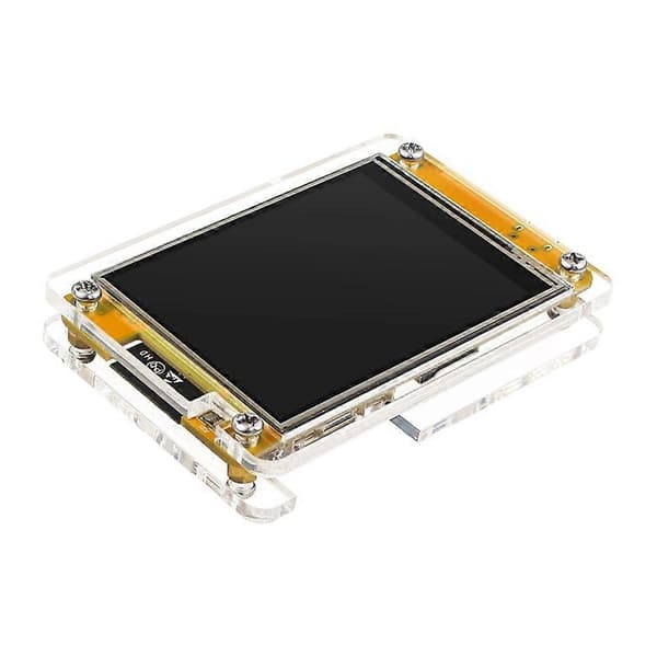 Akrylhus til 2,8 tommer skærm ESP32 udviklingskort LCD TFT-modul med touch WROOM beskyttelsesskal