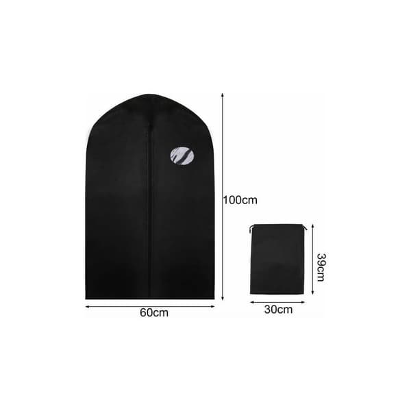 Beskyttelsespose Plaggtrekk Belte 5 stk 100 * 60CM - Svart