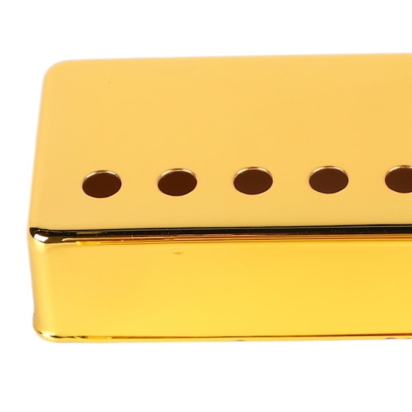 Gitarr Pickup Skydd För Elgitarr Dubbel Spole Mässing Pickup Skydd Metall Material Lätt Korrosionsbeständig Lätt Installation Med Polerad