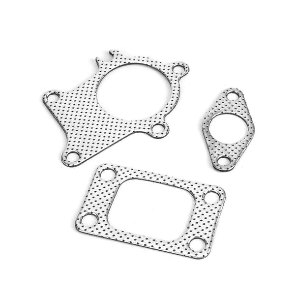 38mm/1.5in packning 5-bult Downpipe Combo Kit Passar för T3/T4 Turbo