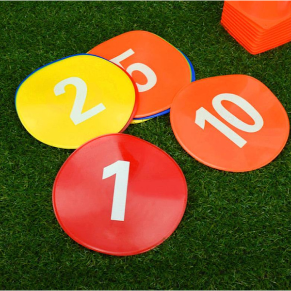 Fotbollsträningsutrustning Digital Sign Disk Plane Mat