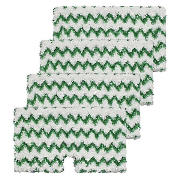 4 st ångmoppbytesdynor för S3500-serien S3501 S3601 S3501S S3601C ångfickmopp mikrofiberskrubbdynor