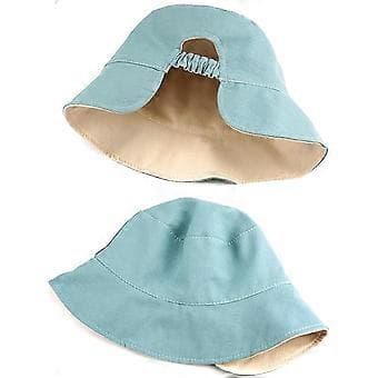 Hästsvans Solhattar för Kvinnor Strandhatt Fiskehatt, Beige