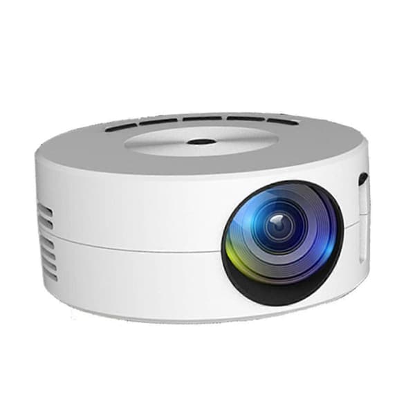 YT200 Mini Projektor LED Hjemme Mediaspiller Lyd Bærbare Projektorer USB Video Kablet Projeksjon Samme Skjermspeil