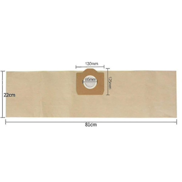 5x Støvsugerpose 1x Filter til Karcher WD3 Premium - Perfekt
