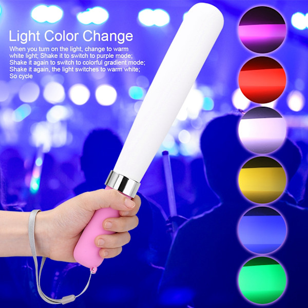 LED FlashStick Light Foam Glow Sticks Glow Stick Flashing Party