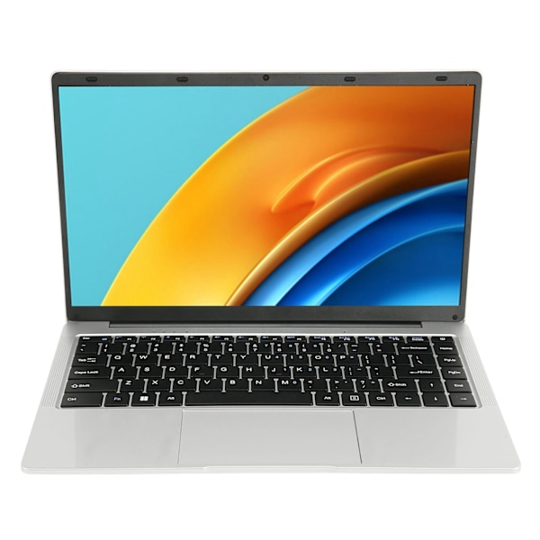 14-tums Laptop för Intel J4105 CPU 1920x1080 HD-skärm Laptop Dator för Windows10 100‑240V 8+512G EU-kontakt