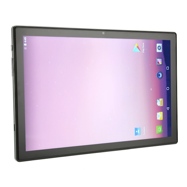 10,1-tums surfplatta för Android 11 8-kärnig CPU 2,4 5GWiFi Dual Band 8MP 20MP Dubbelkamera Samtalssurfplatta 100–240V Silvergrå EU-kontakt