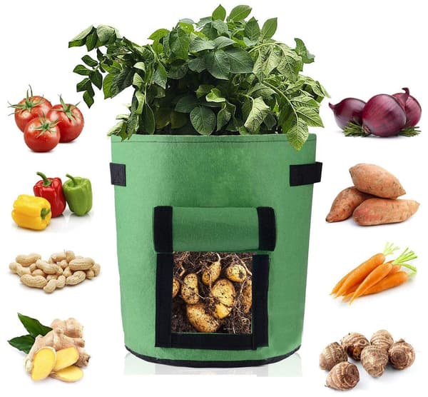 Potatisplanteringsväska, non-woven väska, växtplanteringsväska, för potatis
