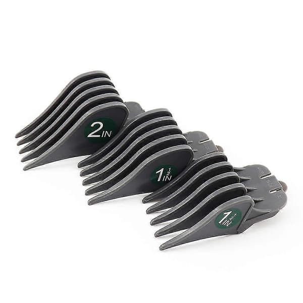 3 stk/sett Profesjonelt tilbehør 32mm 38mm 51mm Avstandskam Svart Hårklipper Ny