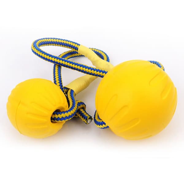 Husdjursrepboll, 7cm Bärbar EVA Hundträning Interaktiv Bit