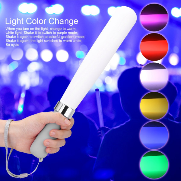 LED FlashStick Light Foam Glow Sticks Glow Stick Flashing Party