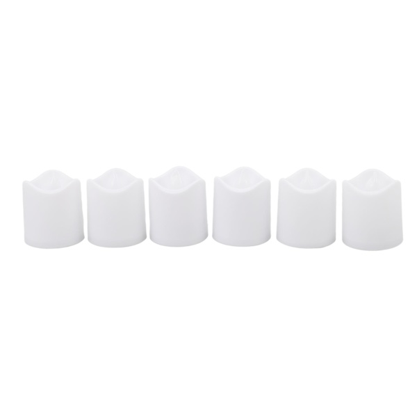 12PCS LED-värmeljus, flamlös, miljövänlig, återanvändbar