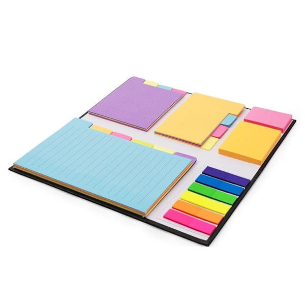 Mr. Pen - Set med självhäftande lappar, självhäftande flikar, 410-pack, självhäftande avdelare, skolmaterial, kontorsmaterial, självhäftande lappar för planerare, självhäftande lapp green