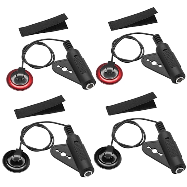 Piezoelektrisk Kontaktmikrofon Pickup Violinmikrofon Pickup Cello Ukulele Mandolin Gitarr Mikrofon Kontakt Pickup