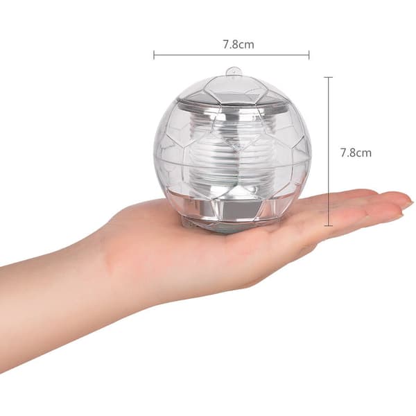 Lampe Poollys Solenergi Flydende Lampe Dam 7.8X7.8cm