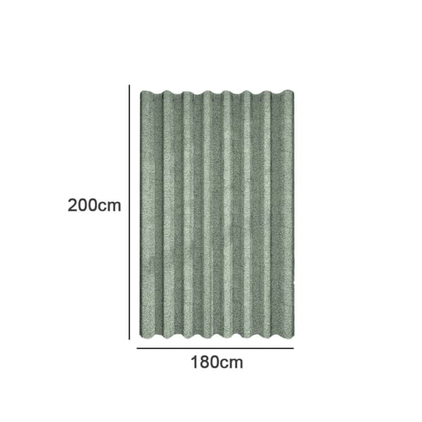 Vattentätt mögelsäkert duschdraperi polyestertyg duschdraperi tyg badrum green 180*200cm