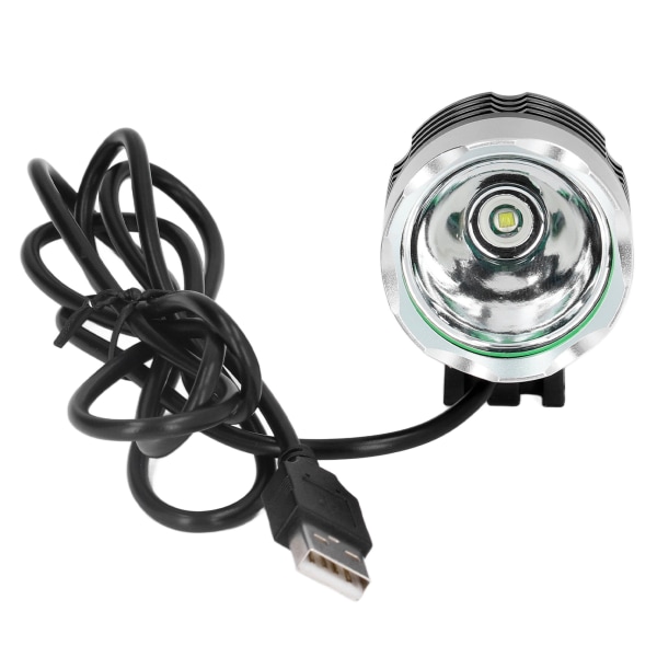 Cykelstrålkastare LED Cykelfrontstrålkastare Superljus USB-strömförsörjning för cykling