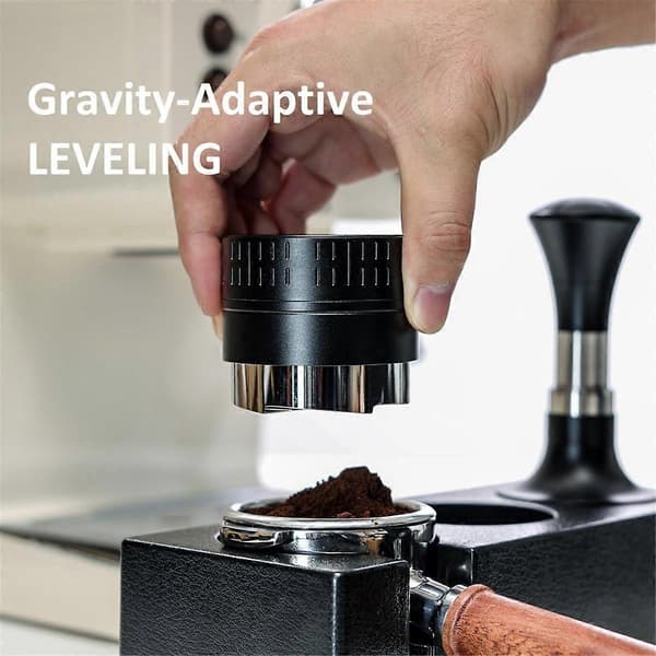 Kaffedistributør 54mm, Espresso Adaptive Distribution Tools, Selvutjevnende Distributør med 5 Blads Base