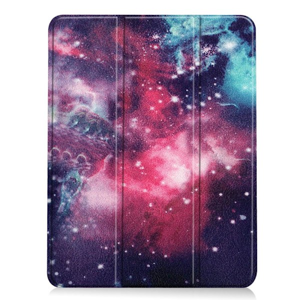 Apple iPad Air (2020) (2022) Slim fit tri-fold fodral - Space multifärg