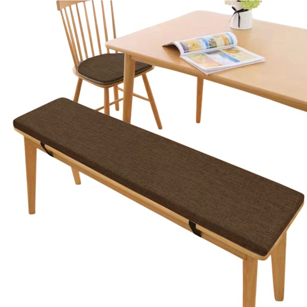 5 cm tjock sittdyna för bänk, tvättbar stolsdyna för bänk, trädgårdsbänkdyna utomhus, stor sittdyna för stol golv kontorsstol, Style 1