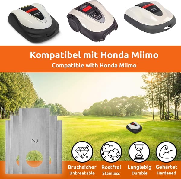 (39,2 x 17,5 mm, sølv), 30 kvalitets erstatningsblader - Klipping