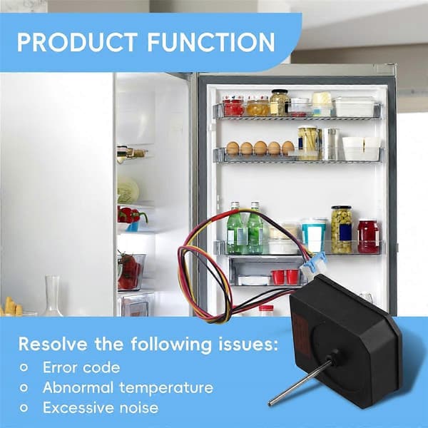 För kylskåp vikdörr frys DC fläktmotor RDD056X22 EAU63103002 delar