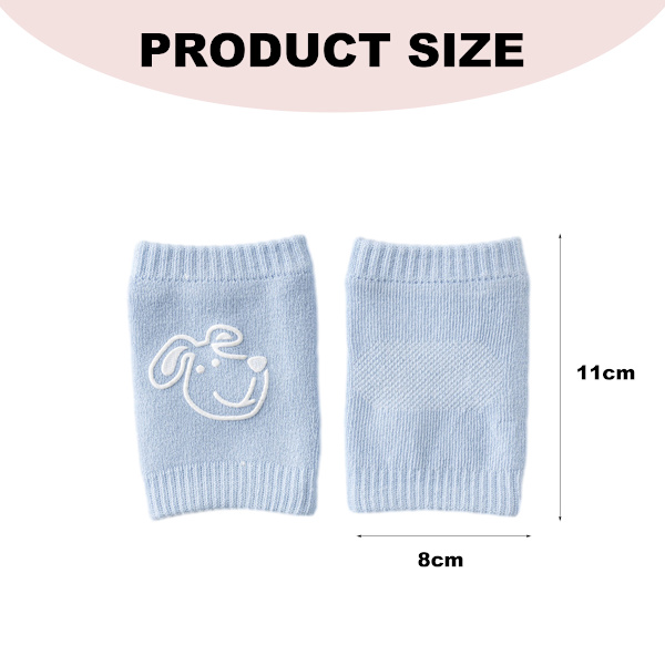 2 par babystrumpor skyddar armbågsskydd småbarn krypande knä