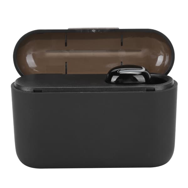 Bärbart Monauralt U-format Bluetooth 5.0 Headset Sport Trådlös Hörlur Hörlursvart
