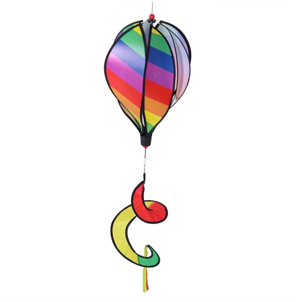 Regnbågsspiral väderkvarn varmluftsballong campingtält hem